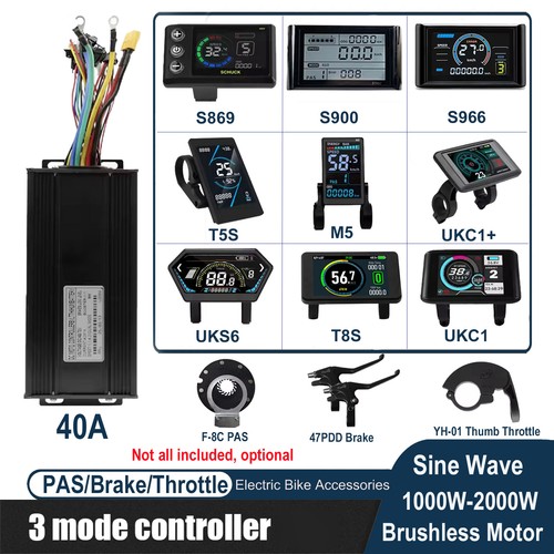 Ebike 48v 72v 40a controller - ebike,