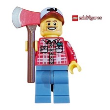 Lego Lumberjack Minifigure
