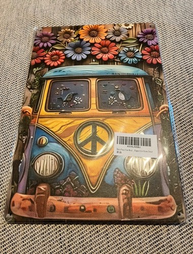 Retro peace van hippie style - retro, van.