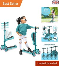 Wheel kids scooter with seat - with,