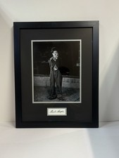 Framed and Signed Photograph