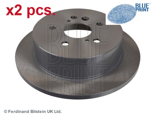 Pcs rear brake disc set - brake,