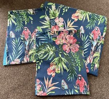 Kirkton House Tropical Botanical Rainforest Duvet Set Double With 2 Pillowcases