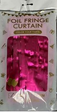 2M Foil Curtain Fringe Tinsel