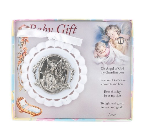 Crib medal white - crib,