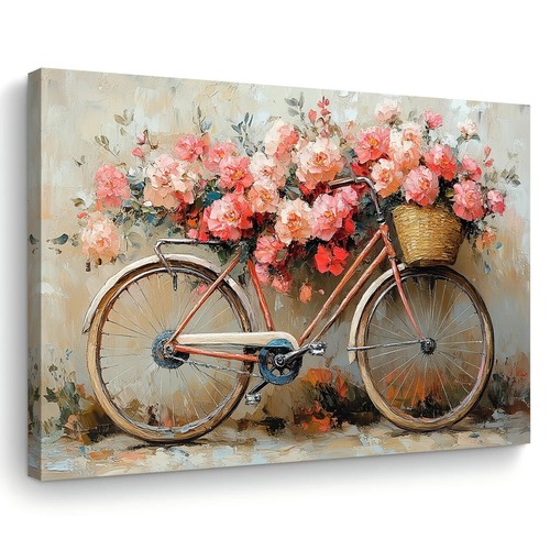 Framed canvas charming - charming, &