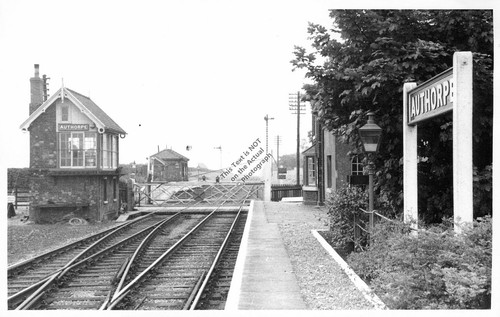 1958 authorpe train station - authorpe,