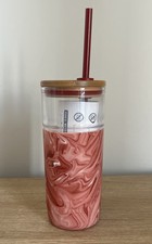 Costa Coffee Rose Pink Marble