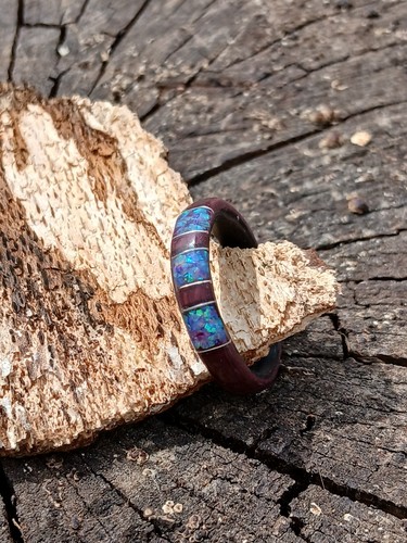 Handcrafted purple heart - purple,