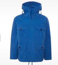 Nigel Cabourn Blue Poplin Smock British Army Size 50 (L/Xl)