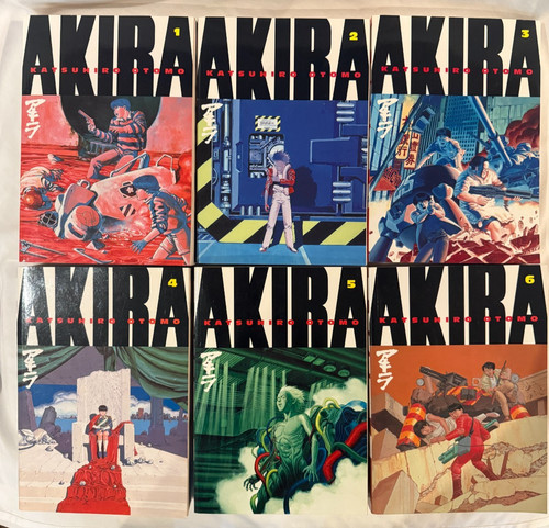 English akira manga volumes - manga,