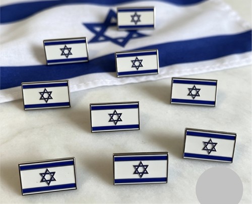 Israel israeli flag pin - israeli,