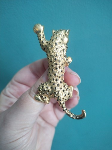 Vintage large jaguar leopard - vintage,