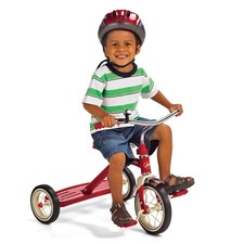 Radio Flyer Classic 10 Inch Toddler Tricycle Rubber Tires Steel Frame, Open Box