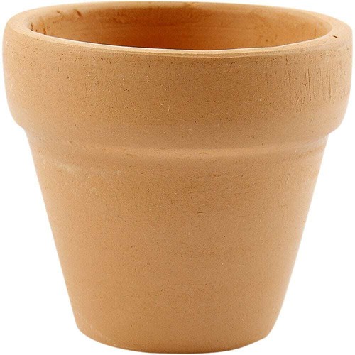 Mini terracotta flower pot - terracotta,