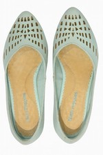 Hush Puppies Mint Green Wedge