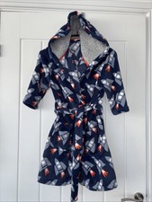 Boys M&S Blue Fluffy Fleece