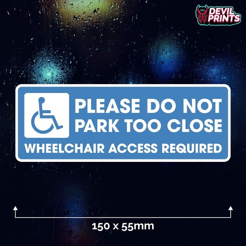 Wheelchair access required - wheelchair,