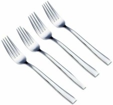 4x New Stainless Steel Cutlery Dining Table Forks Pastry Dinner Forks Heavy Duty