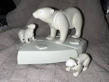 Playmobil Vintage Retired 3248 Polar Bear And Cubs 1990 iceberg