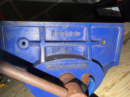 Vintage record vice - 53, no