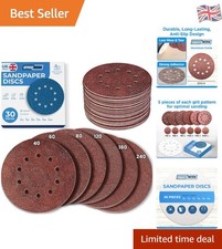 30 Self-Adhesive Sanding Discs