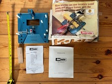 Vintage Copydex JOINTMASTER Mark II sawing jig mitre with wedge, manual and box