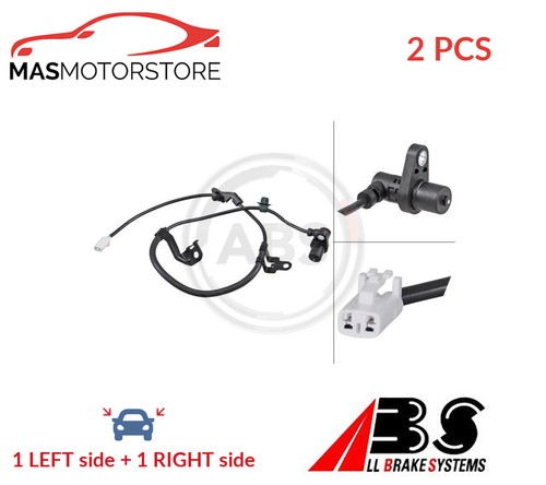 Abs wheel speed sensor - abs, pair