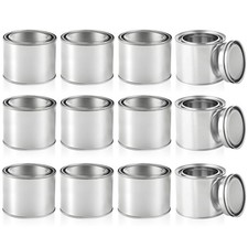12 PCS Paint Cans with Lids