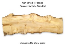 Live Edge Maple Wood Slab Raw