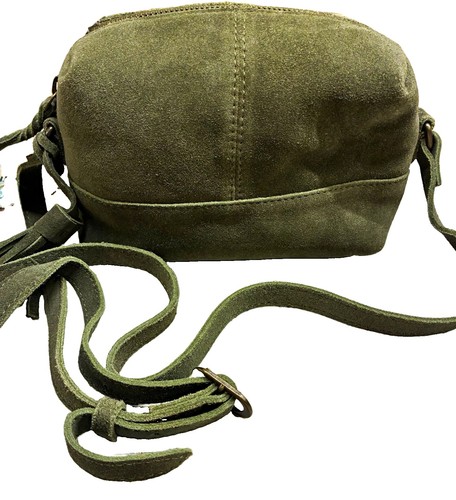 Fatface green suede leather - fatface,