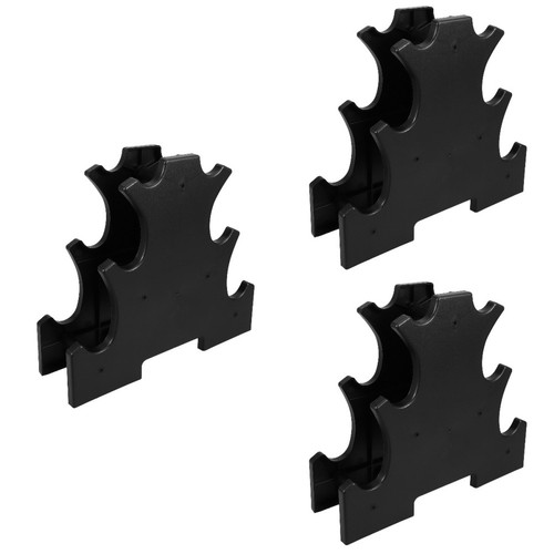 Reusable plastic dumbbell rack - reusable,