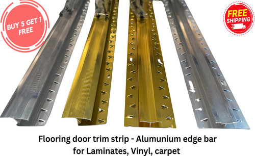 Flooring door trim strip - door,