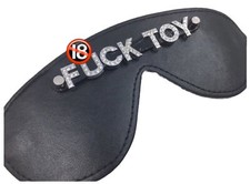 Sexy blindfold Mens Bondage kit eye mask restraint Hotwife Sissy Slave BDSM BBC