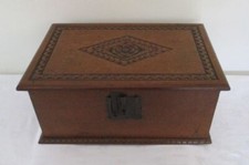 Fine Antique Wooden Oak Bible