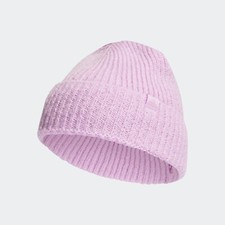 Men's adidas Originals Rib Knitted Cuffed Beanie Hat in Bliss Lilac HM9908 RRP