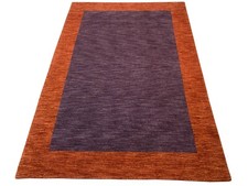 Gabbeh Loom Purple Orange