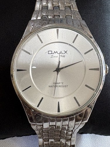 Omax mens quartz - , large