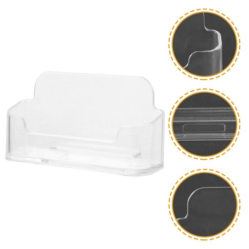 4pcs clear plastic business - 4pcs,