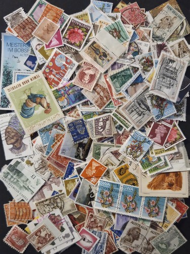 500 worldwide stamps lot - worldwide,