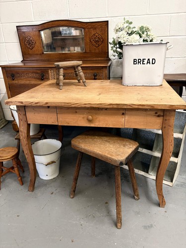Rustic stripped pine - , seat