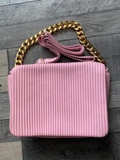 pink primark gold shoulder handbag bag NEW