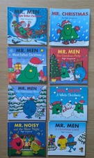 Mr Men Christmas Books x 8 Job