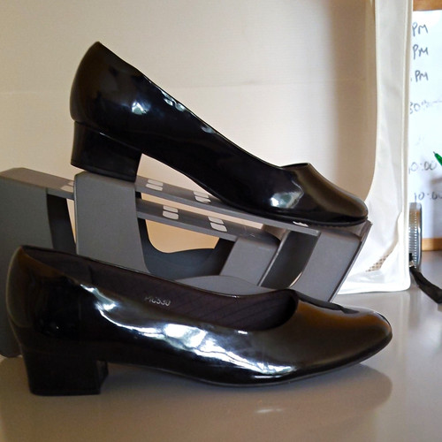 Pavers womens black - womens, patent