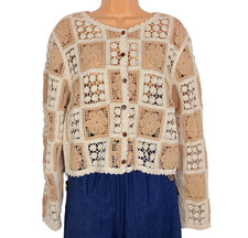 Crochet Patchwork Cardigan