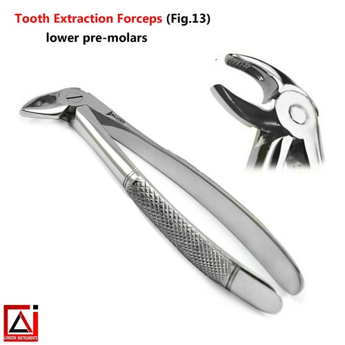 Tooth extraction forceps fig - extraction,