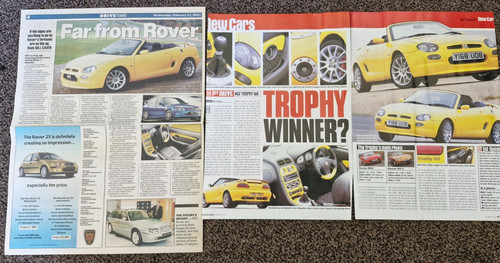 Mgf trophy articles 2001 - articles,