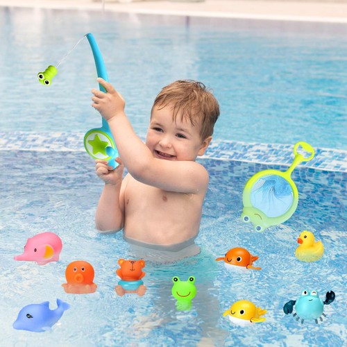 Bath tub fishing - bath, baby