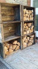 VINTAGE WOODEN APPLE FRUIT CRATES X 6  Log Store | Timber Store | Wood Burner *