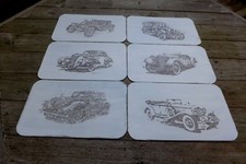 6x Placemats Handcrafted